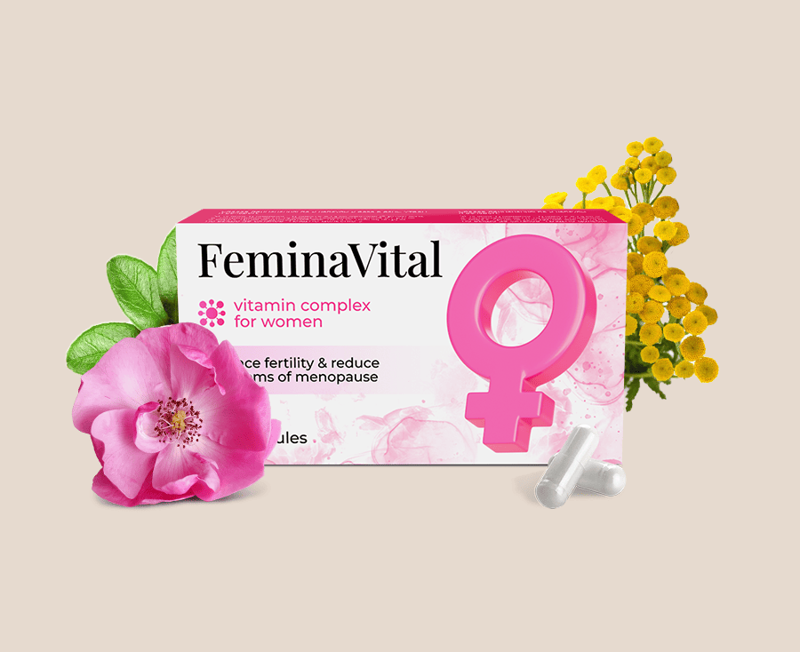 FeminaVital: alivia los síntomas de la menopausia, prolonga la juventud, mejora el ánimo y ayuda a controlar el peso 